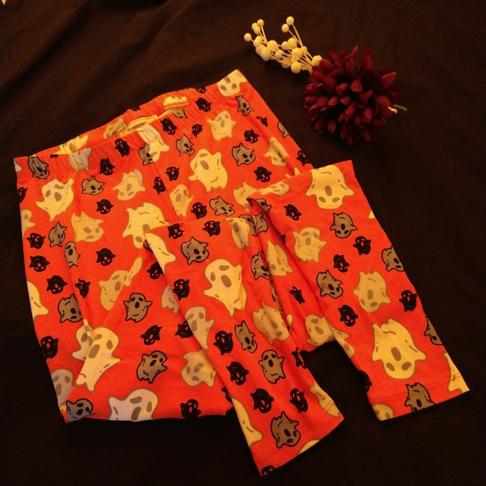 Halloween ghost leggings